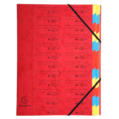 TRIEUR AGRAFE 24 COMP. ROUGE