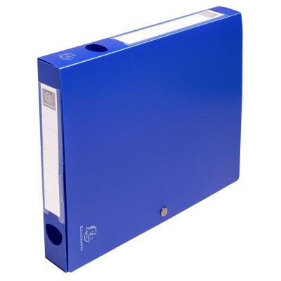 Boite de class D40mm pression PP bleu