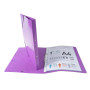 Classeur A4 2anxØ15mm Iderama violet