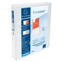Classeur perso. 2 poches 2anx D25 blanc