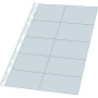 SACHET 10 POCH. A4 PP 10 cartes visite