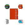 TRIEUR FENETRES 7 COMP. ROUGE