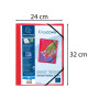 Chem.3 rab. élast.PP A4 KreaCover rouge