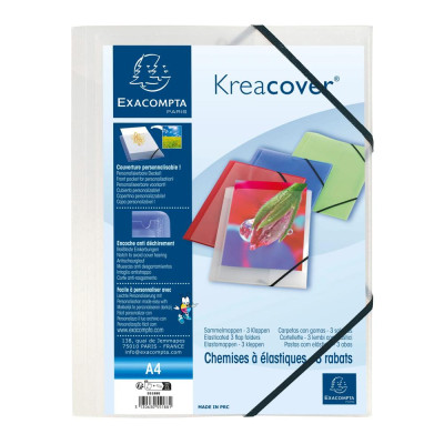 Chem.3 rab.élast.Perso PP A4 KC trans.Bl