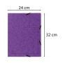 Chem. 3rab+élast. Imp. A4 CL 355g violet