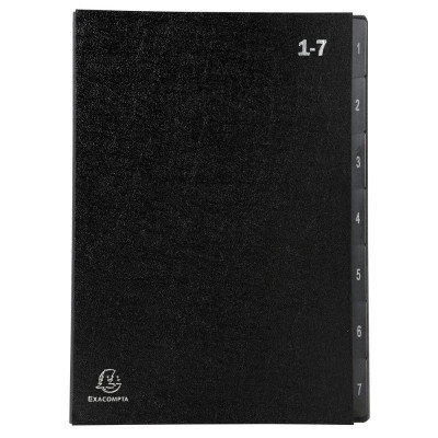 Trieur Ordonator numérique 1-7 noir