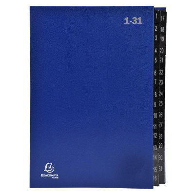 Trieur Ordonator 1-31 32 comp. Bleu