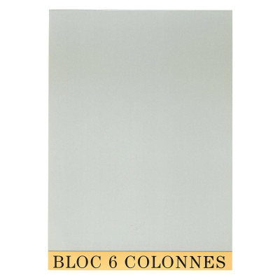 BLOC COMPTABLE 29,7/21 6 Col. 70Fls.