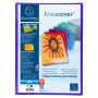 Porte-vues PP A4 180 vues KREACOVER ass.