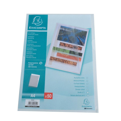 SACHET 50 POCH. coins PP Grainé