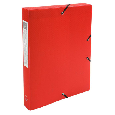 Bte classement OPAK PP D40mm rouge