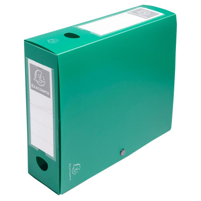 Boite de class D80mm pression PP Vert