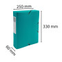 Bte classement OPAK PP D60mm vert foncé