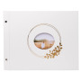 Album vis 40p blc 37x29 Ringflower blanc