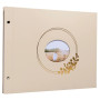 Album vis 40p blc 37x29 Ringflower latté