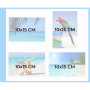 Album vis 40p blc 37x29 Ringflower latté