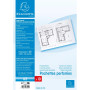 Sachet 10 poch. perfo. PP lisse A3