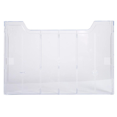 Elément simple trieur A4 horiz cristal