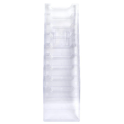 Trieur A4 vertic monté 8 cases cristal