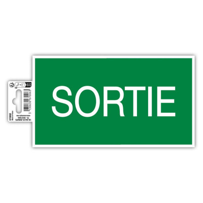 Panneau adhésif sortie 20cm FR