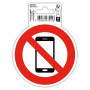 Panneau adhésif tel.mobile interdit 10cm