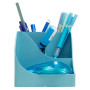 Pot à crayons Pen Wave Pop'NCo Cyan