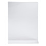 Porte-visuel droit vertical A4 cristal
