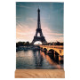 Porte-visuel a. socle en bois A4vertical