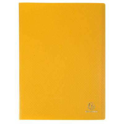 PORTE-VUES PP A4 200 VUES JAUNE