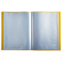 PORTE-VUES PP A4 200 VUES JAUNE