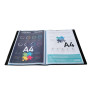 PORTE-VUES PP A4 40 VUES NOIR