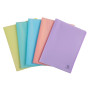 Porte-vues A4 60 vues Chrom. Pastel
