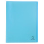 Porte-vues A4 60 vues Chrom. Pastel