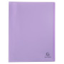 Porte-vues A4 80 vues Chrom Pastel Mauve