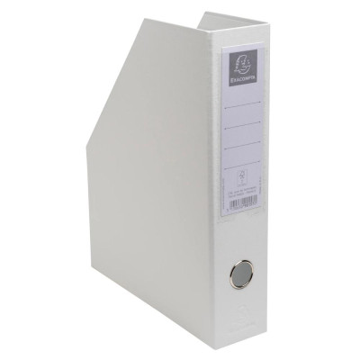 Porte revue Dos 70mm PP Blanc