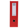 Porte revue Dos 100mm PP Rouge