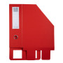 Porte revue Dos 100mm PP Rouge