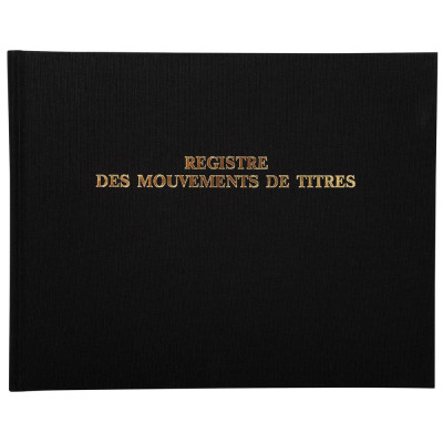 REG. 24/32 MOUVEMENTS DE TITRES 100p.