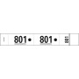 CARNET 50 TICKETS VESTIAIRES - BLANC