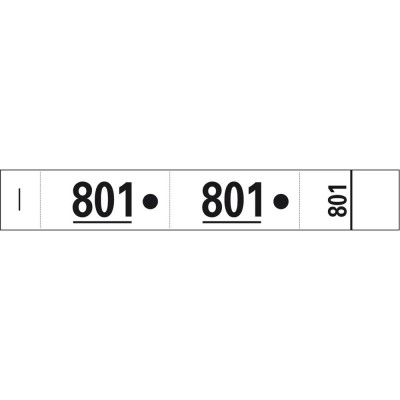 CARNET 50 TICKETS VESTIAIRES - BLANC