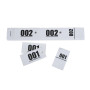 CARNET 50 TICKETS VESTIAIRES - BLANC