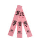 CARNET 50 TICKETS VESTIAIRES - ROSE