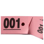 CARNET 50 TICKETS VESTIAIRES - ROSE