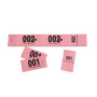 CARNET 50 TICKETS VESTIAIRES - ROSE
