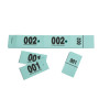 CARNET 50 TICKETS VESTIAIRES - VERT