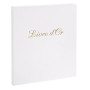 Livre d'or balacron 21/19 +/titre ass.