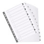 Intercal.carte blanche A4 12 Pos.1-12