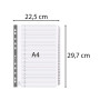 Intercal.carte blanche A4 31 Pos. 1-31