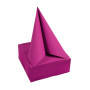 50 Serviettes OUATE micro-gauf20X20Hortensia