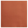 50 Serv.OUATE micro-gauf.20X20 Terracotta